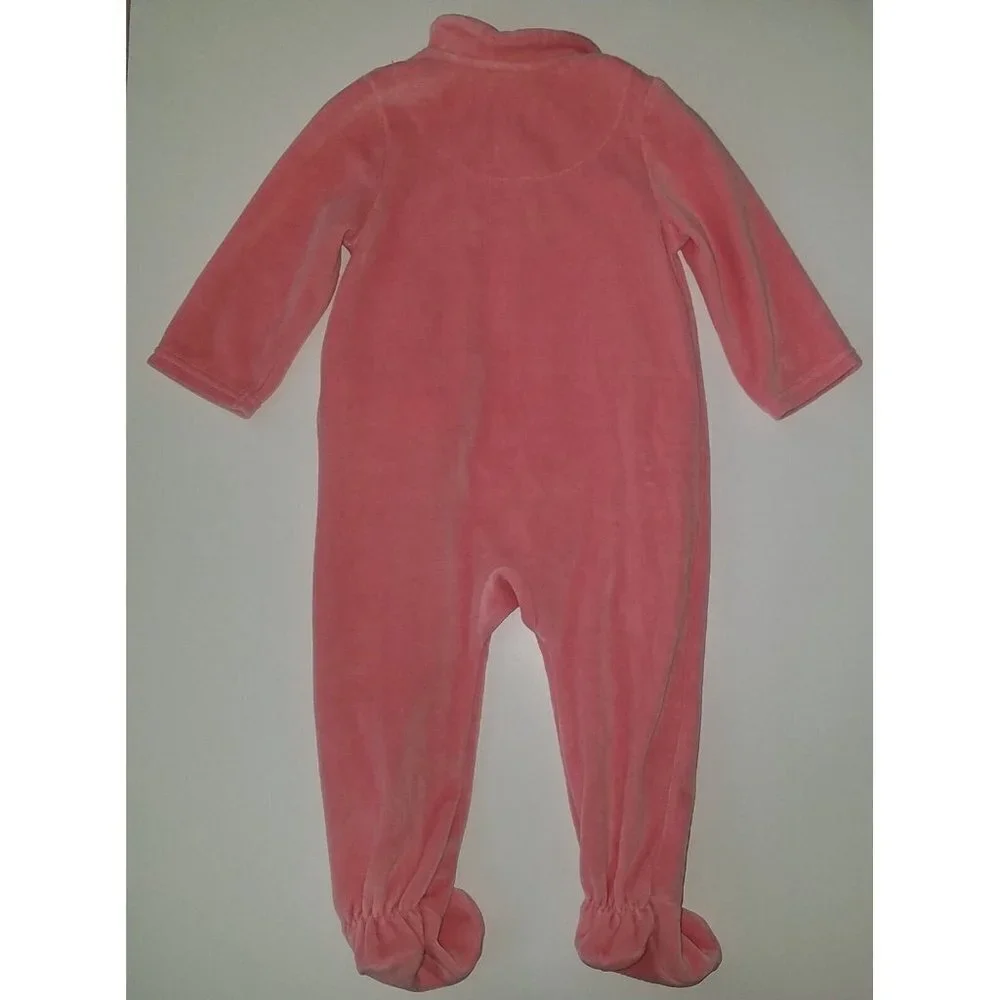Tape A L'Oeil Pink Footie Sleeper Licorne Party Baby Girl 12 Months Unicorn